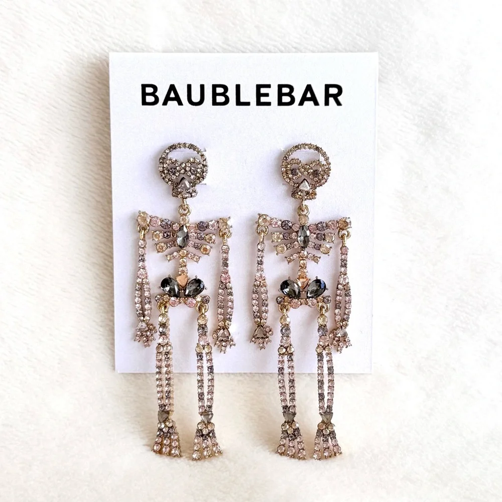 Baublebar Funny Bones Skeleton Earrings
